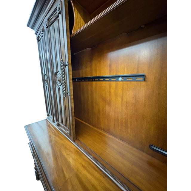 Brown Maitland Smith Media Cabinet For Sale - Image 8 of 18