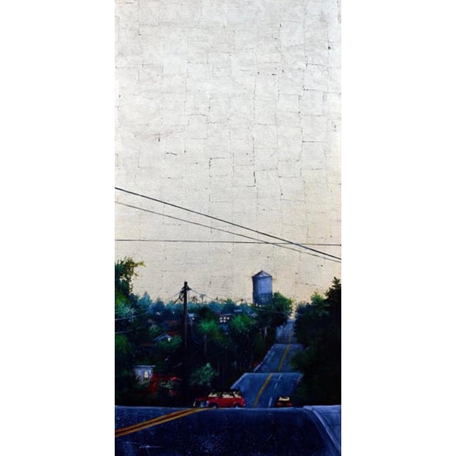 This is a one-of-a-kind original acrylic and gold leaf still life painting by San Diego artist, Duke Windsor. Its...