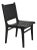 NOIR Dede Dining Chair, Leather, Black For Sale