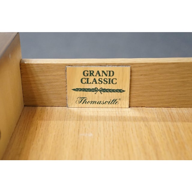 Thomasville Furniture Grand Classic Collection Italian Provincial 30" Cabinet Nightstand 15711-820 For Sale - Image 9 of 14