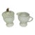 Raymond Waites Empire Porcelain Sugar and Creamer For Sale