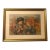 1980s Vintage Framed Edna Hibel "Lovers of Florence" Limited Edition Lithograph For Sale