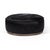 Four Hands Sinclair Large Round Ottoman - Dark Hair on Hide For Sale - Image 9 of 12
