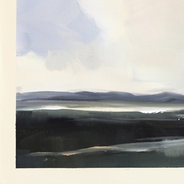 Landscape Study 257 - Atmospheric Skyscape Original Artwork by Jodi Miller For Sale - Image 4 of 6