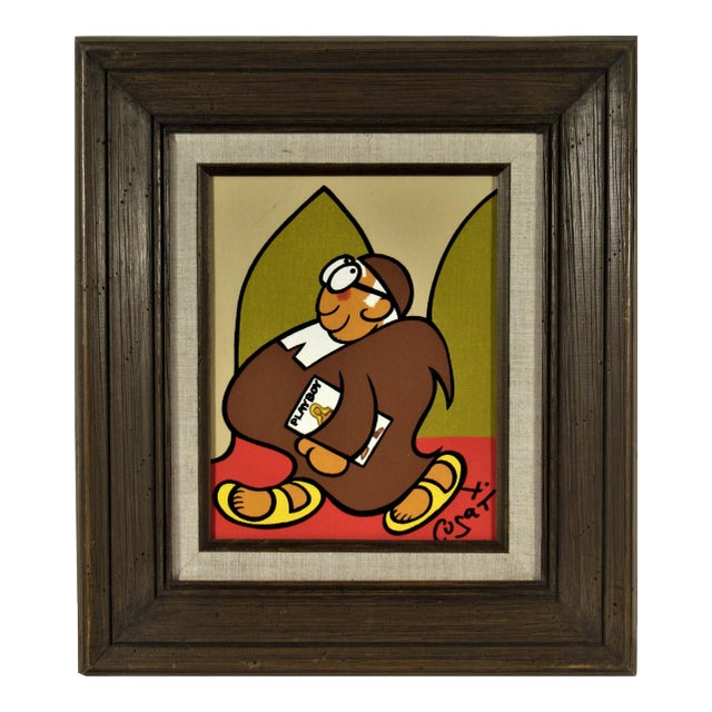 Xavier Cugat, Monkey Business, Circa 1970 For Sale