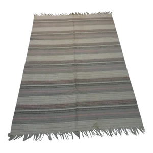 Rag Rug Swedish Mid Century Vinyl