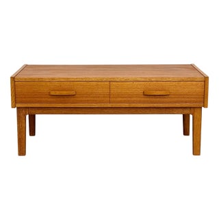 Teak Hall Table with Drawers, Sweden, 1960s For Sale
