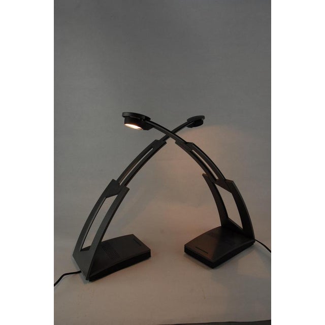 Jazz Table Lamps by Ferdinand Alexander Porsche for PAF Studio, 1990s, Set of 2 For Sale - Image 9 of 12