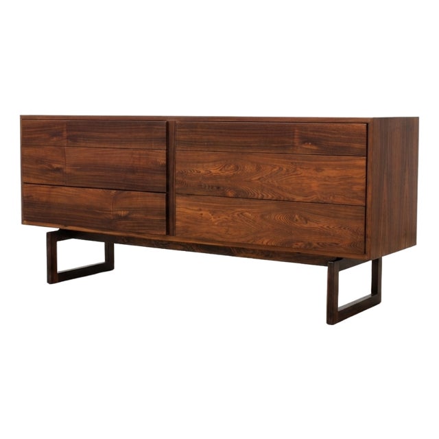Mid Century Danish Rosewood Dresser For Sale