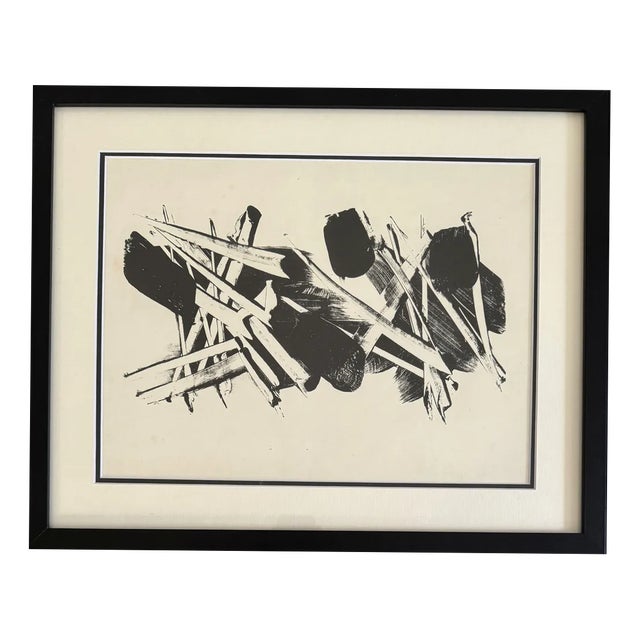 Pierre SOULAGES, Depaysages II, Original Lithograph Test Proof For Sale