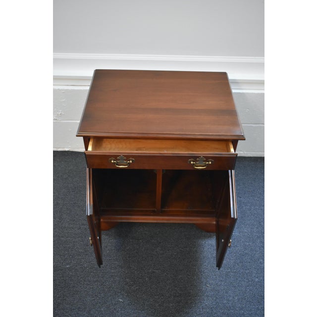 Vintage Traditional Harden Cherry Nightstand Chairish