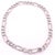 Modern 14 Karat White Gold Fancy Link Bracelet For Sale - Image 3 of 7