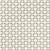 Schumacher X Celerie Kemble Betwixt Fabric in Stone/White For Sale