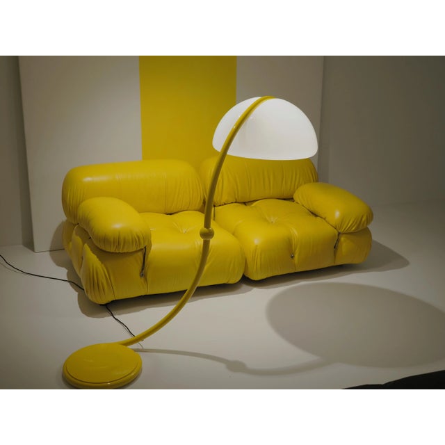 Martinelli Luce Serpente Floor Lamp by Elio Martinelli for Martinelli Luce, Italy, 1960s For Sale - Image 4 of 7