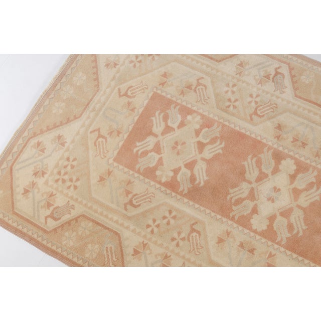 Mid 20th Century Wool Turkish Vintage Rug For Sale - Image 9 of 10