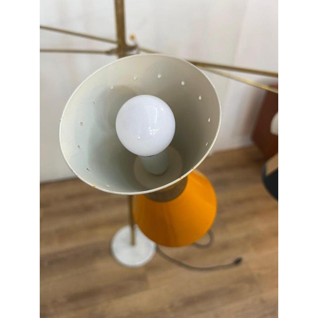 Italian Adjustable Metal Floor Lamp, 1970s For Sale - Image 5 of 7