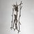 Brown Handcrafted Wrought Iron Picture of Bambi Deer, 1980s For Sale - Image 8 of 10