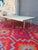 Mid-Century Modern 1980s Tiled Low Indoor / Outdoor Coffee Table With Chrome Legs For Sale - Image 3 of 6