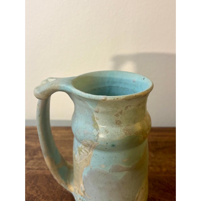 1990s Vintage Postmodern American Studio Ceramic Vase, Signed 1992 For Sale - Image 5 of 7