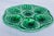 Ceramic Antique 1920s French Sarreguemines Majolica Green Oyster Plate For Sale - Image 7 of 13