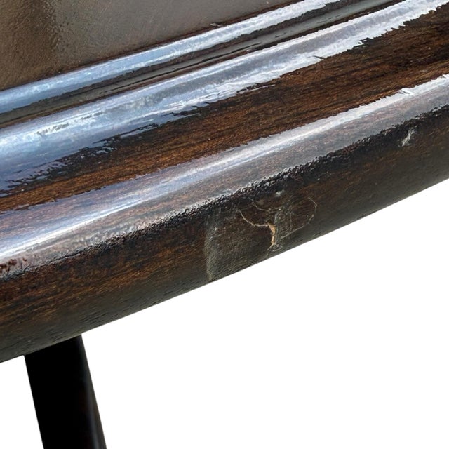Wood Dessin Fournir Georgian Double Pedestal Extendable Dining Table For Sale - Image 7 of 9
