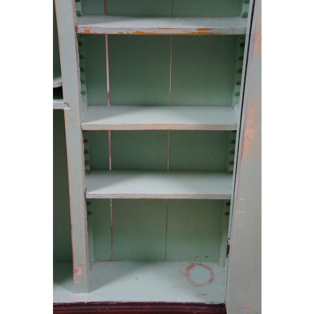 Early 20th Century Antique Victorian Oak Apothecary Ship Medicine Cabinet Cupboard 30" For Sale - Image 5 of 17