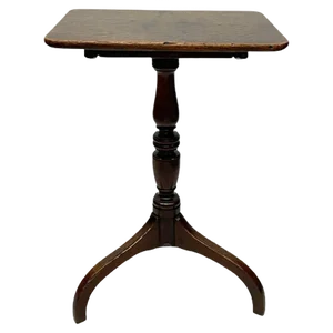 Dutch Oak Tripod Tilt Top Table, 1840s