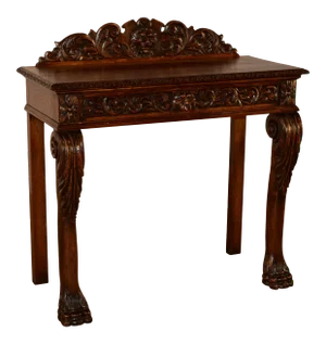 19th Century English Oak Console Table