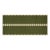 Handmade New Zealand Wool Dhurrie Runner, Olive Green and Cream Diamond Runner Rug- 4'x10' For Sale