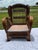 1970s Vintage Mid-Century Bielecky Brothers, Rattan, and Wicker Wingback Lounge Chair For Sale - Image 5 of 15