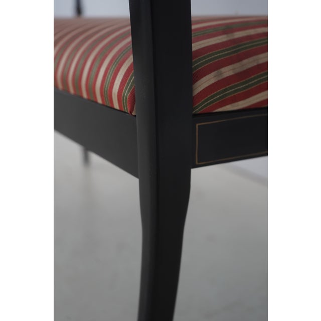 Southwood Regency Style Paint Decorated Settee For Sale - Image 13 of 18