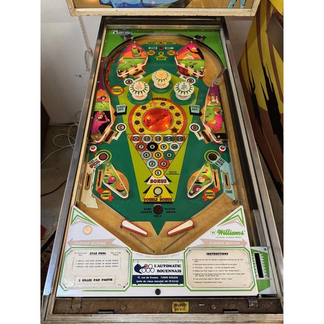 Starpool Pinball Machine from Williams, 1974 For Sale - Image 6 of 11