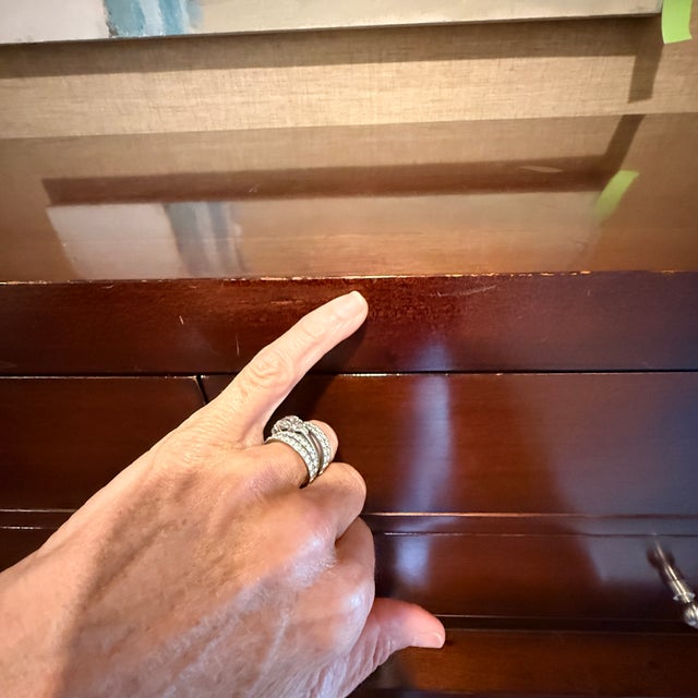 Grand Scale Baker Furniture Mahogany Dresser—TWO Available For Sale In Washington DC - Image 6 of 11