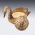 Tan Vintage Gilded Swan Ice Bucket by Mauro Manetti, Italy, 1960s For Sale - Image 8 of 18