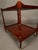 Councill Craftsmen Mahogany Hepplewhite Style Two-Tier Side Table With Brass Casters, Circa 1990 For Sale In Indianapolis - Image 6 of 11