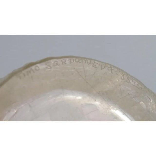 Glass Finlandia Vase in Art Glass by Timo Sarpaneva for Iittala For Sale - Image 7 of 8