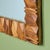 Walnut Brutalist Wall Mirror For Sale - Image 4 of 12