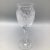 Star Pattern Crystal Wine Glasses Antique Deep Cut -Set of 6 For Sale In Sacramento - Image 6 of 13