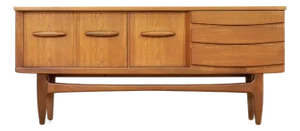 Mid Century Credenza by Jentique Furniture