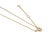 14k Yellow Gold 6.84ct Pear-Cut Natural Emerald Station Necklace With Diamonds For Sale - Image 11 of 18