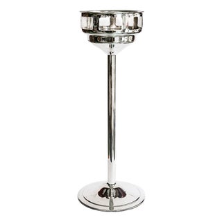 Vintage Silver Plated Champagne Bucket Stand For Sale