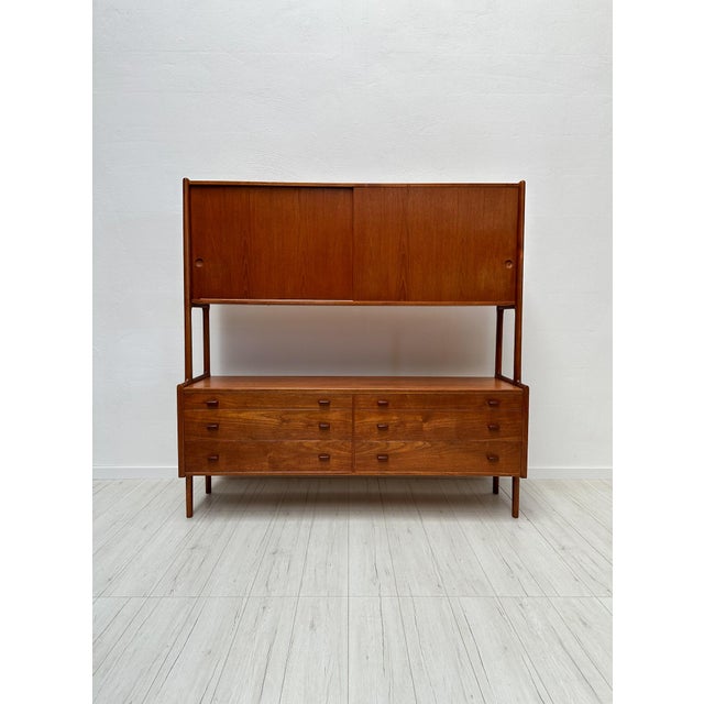 Vintage Danish Teak RY20 Sideboard by Hans J. Wegner for Ry Møbler, 1950s For Sale - Image 16 of 16