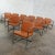 Mid-Century Modern Late 20th to Early 21st Century Thonet Bauhaus Brno Style Chairs Chrome & Cognac Leather Cantilever Set of 12 For Sale - Image 3 of 13
