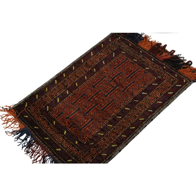 Rug & Kilim Rug & Kilim’s Baluch Tribal Rug With Colorful Geometric Patterns For Sale - Image 4 of 8