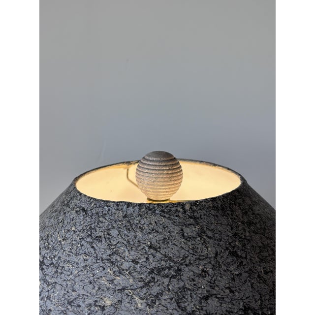 Large Vintage Sculptural Table Lamp by Gregory Van Pelt, 1970s For Sale - Image 4 of 14