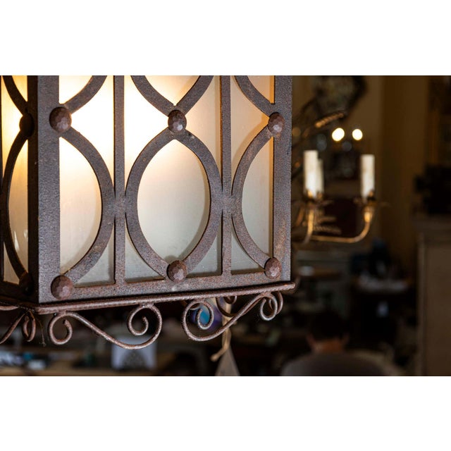 Mid 20th Century Mid 20th Century French Lanterns - a Pair For Sale - Image 5 of 6