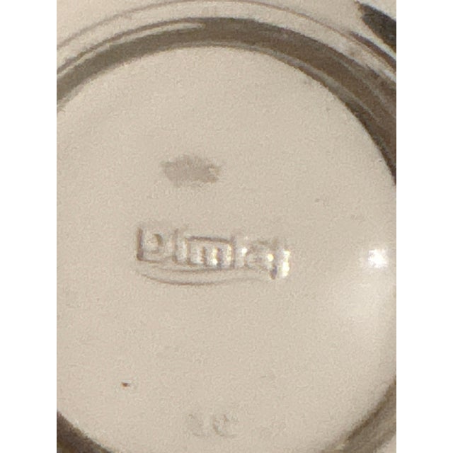 Vintage Italian Gold Scroll Glass Mugs | Mid-Century Modern Barware | Set of Seven | Made in Italy For Sale - Image 9 of 9