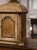 Traditional Mid-19th Century French Empire Painted Tabernacle Wall Cabinet For Sale - Image 3 of 9