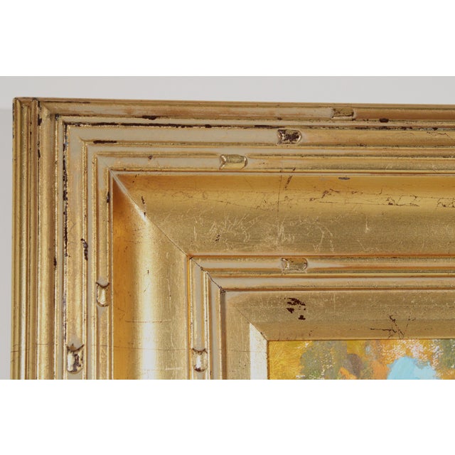 Impressionist Landscape Painting by Ebrahim Amin (Born 1950) For Sale - Image 10 of 11