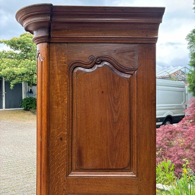 Antique French Baroque Cabinet, 1700s For Sale - Image 13 of 18